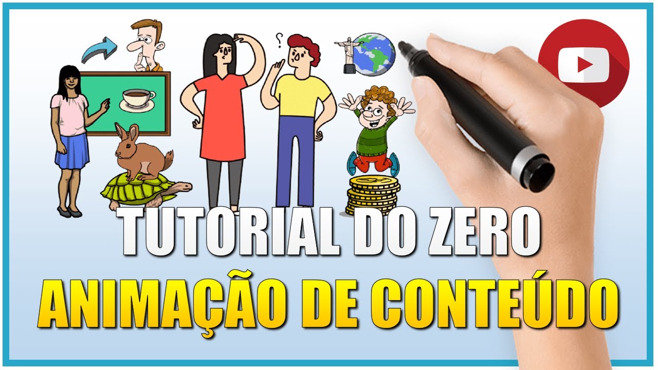 [TUTORIAL] Como Fazer Vídeo Animado de Conteúdo Mãozinha Desenhando - Passo a Passo do Zero
