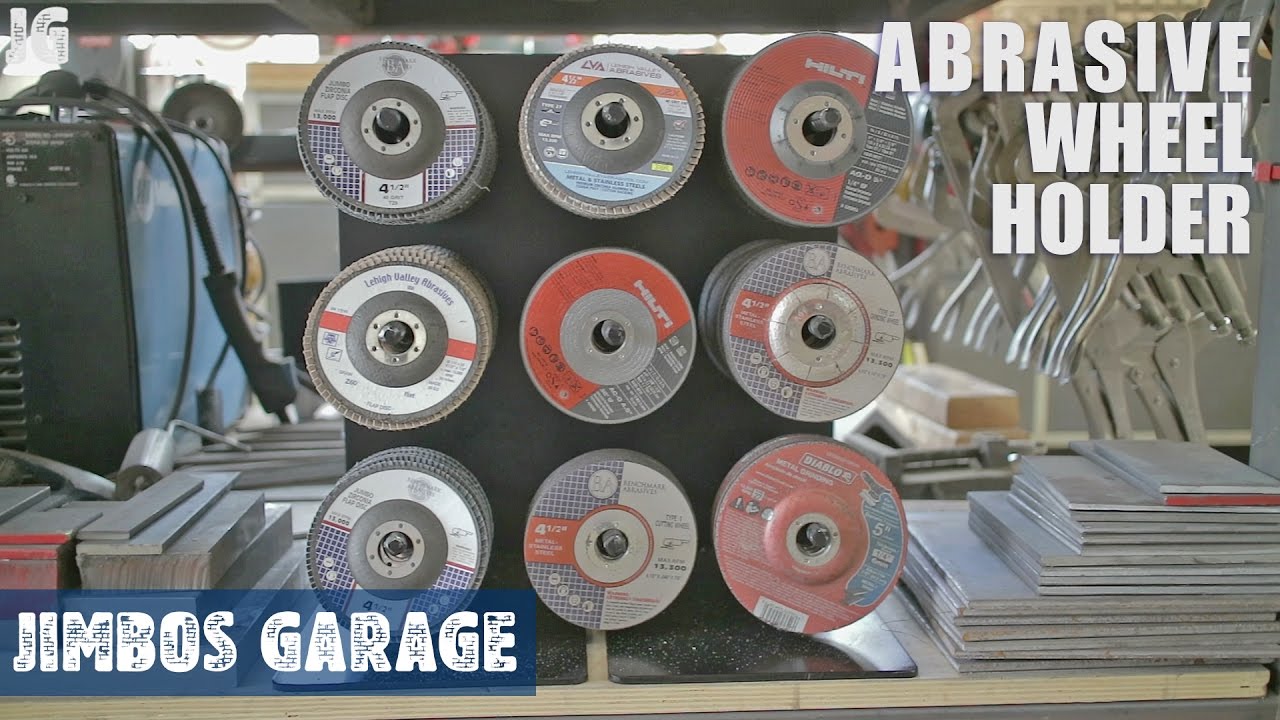 Metal Abrasive Wheel Holder - JIMBOS GARAGE