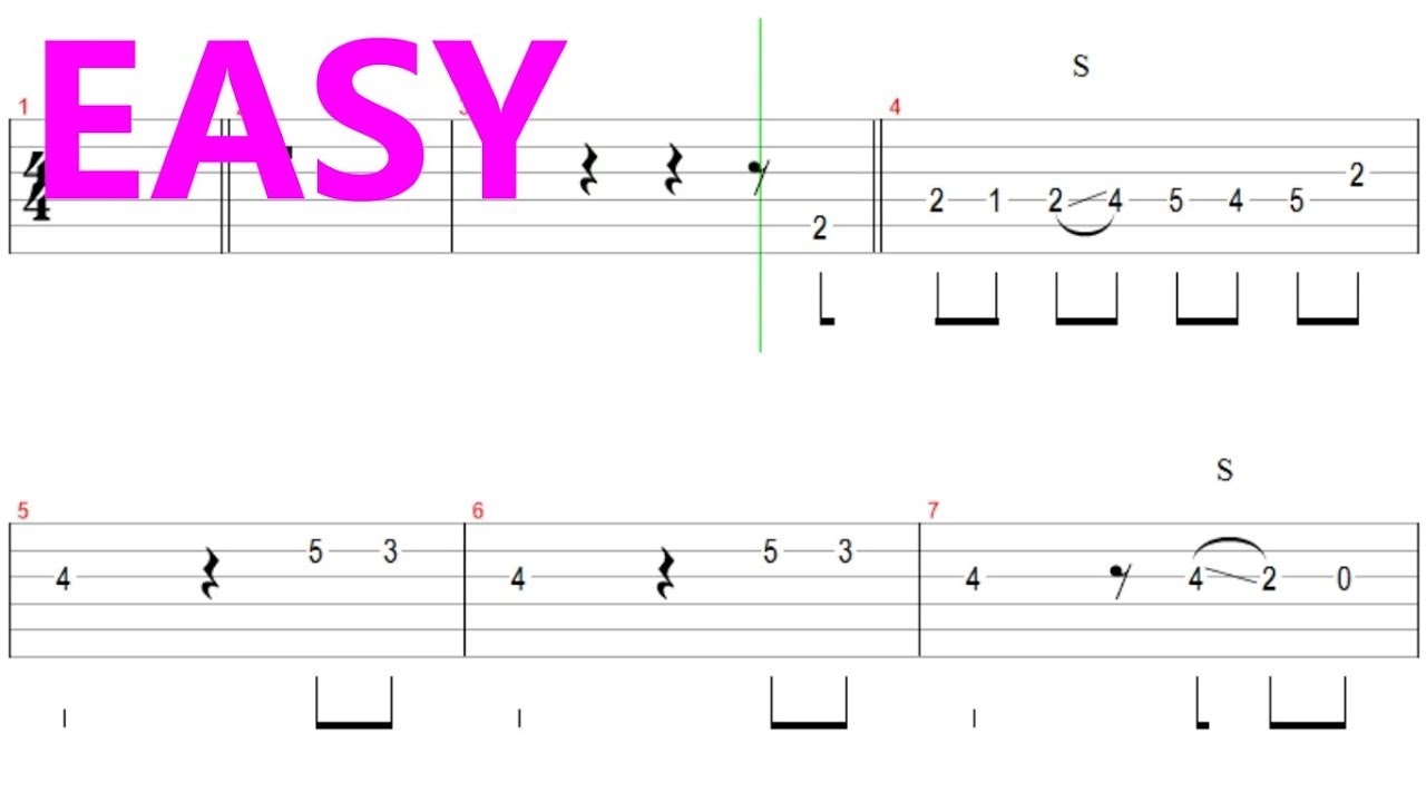 Simon & Garfunkel - El Condor Pasa Guitar Solo Tab+BackingTrack