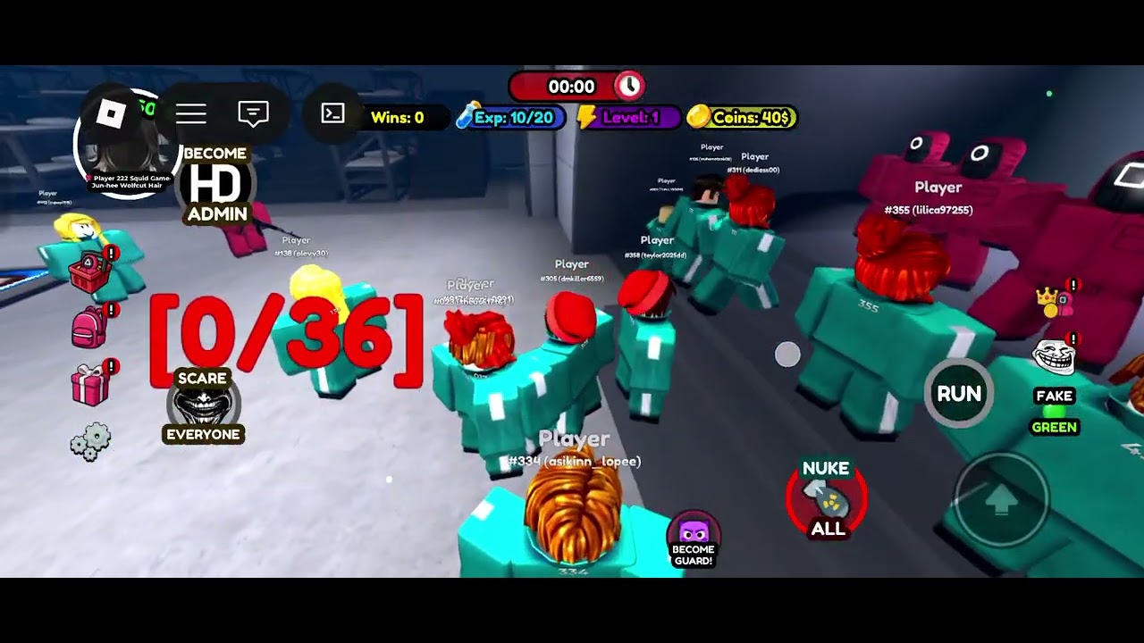 I played squid game season 3 in roblox 