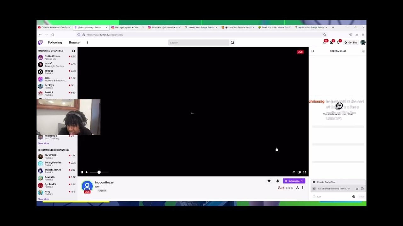 Izaya Tiji vs Rich Amiri Stories about Fortnite Game & Clips | 6/18/22