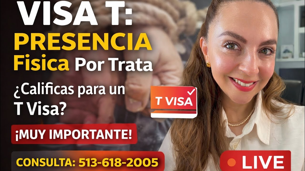 Visa T: El Elemento Más Confundido ¿Estás en Estados Unidos y Te Han Esclavizado o Explotado? 📱