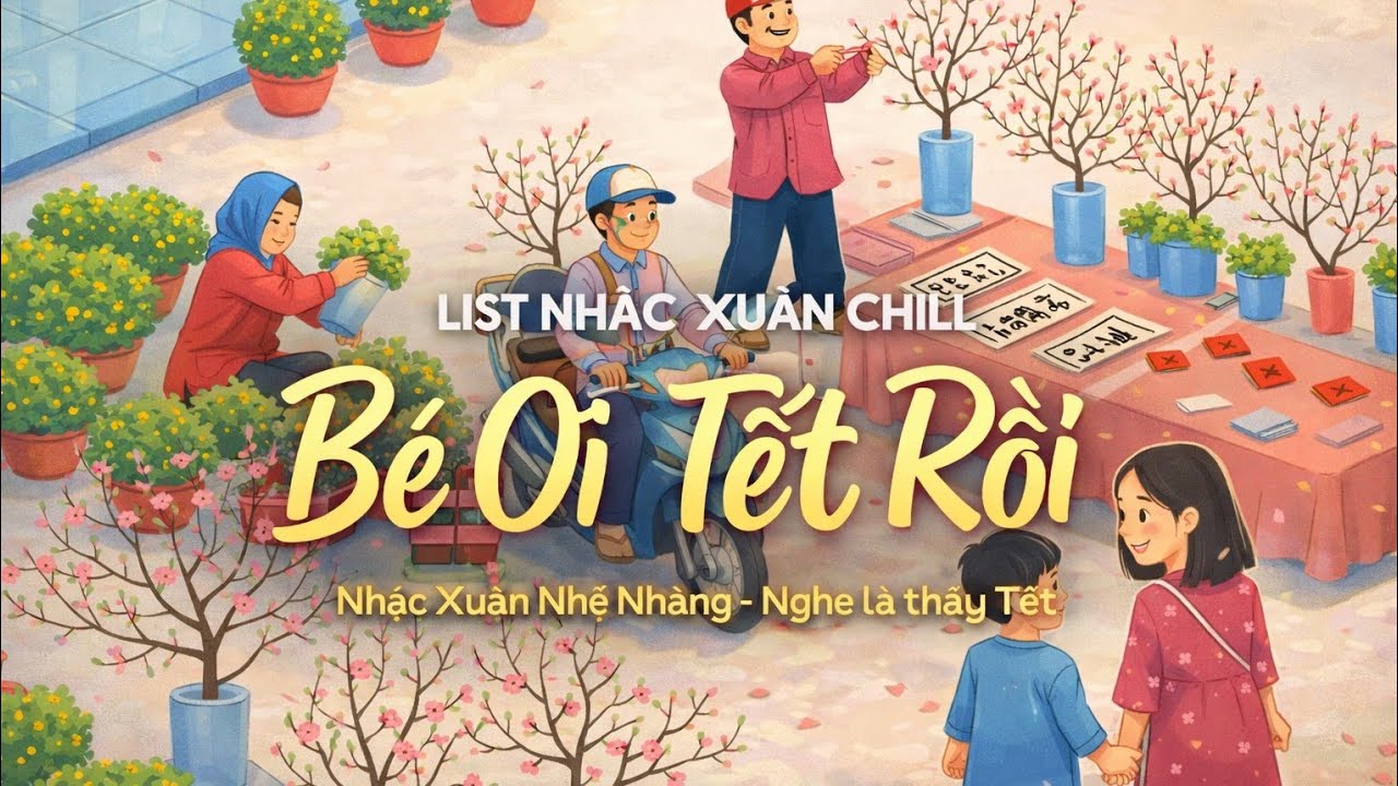 Playlist Nhạc Tết Chill 2026 - Xuân Bình An - Một Năm Cũ Đã Qua| Nhạc Lofi Chill #nhactet #nhacxuan 