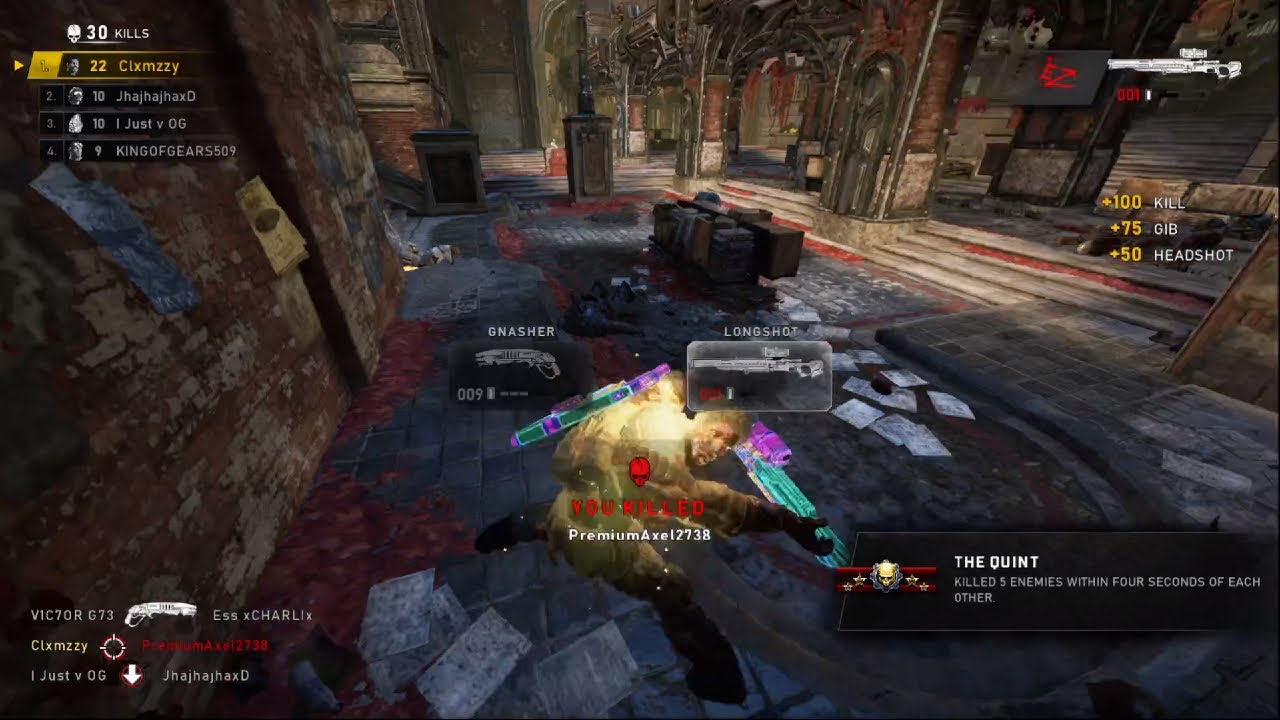 This is what a "Smooth Criminal" Looks like on Gears of war 5 RD.