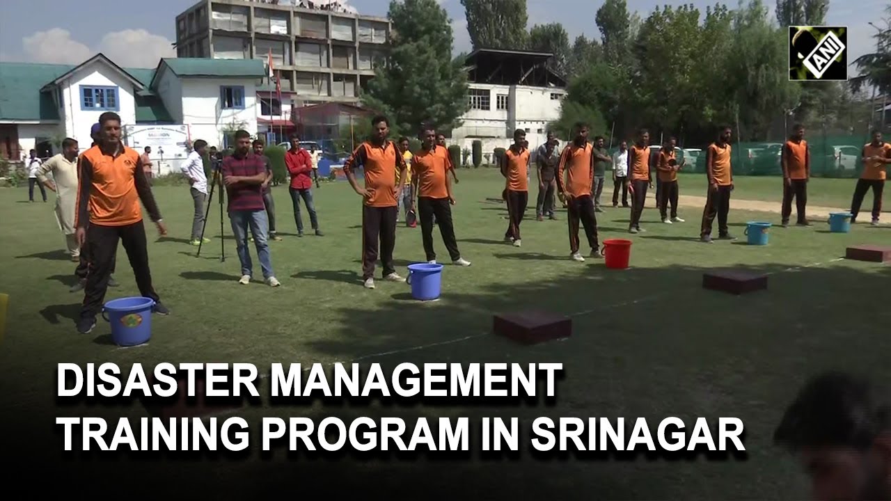 Disaster management training program starts in Srinagar