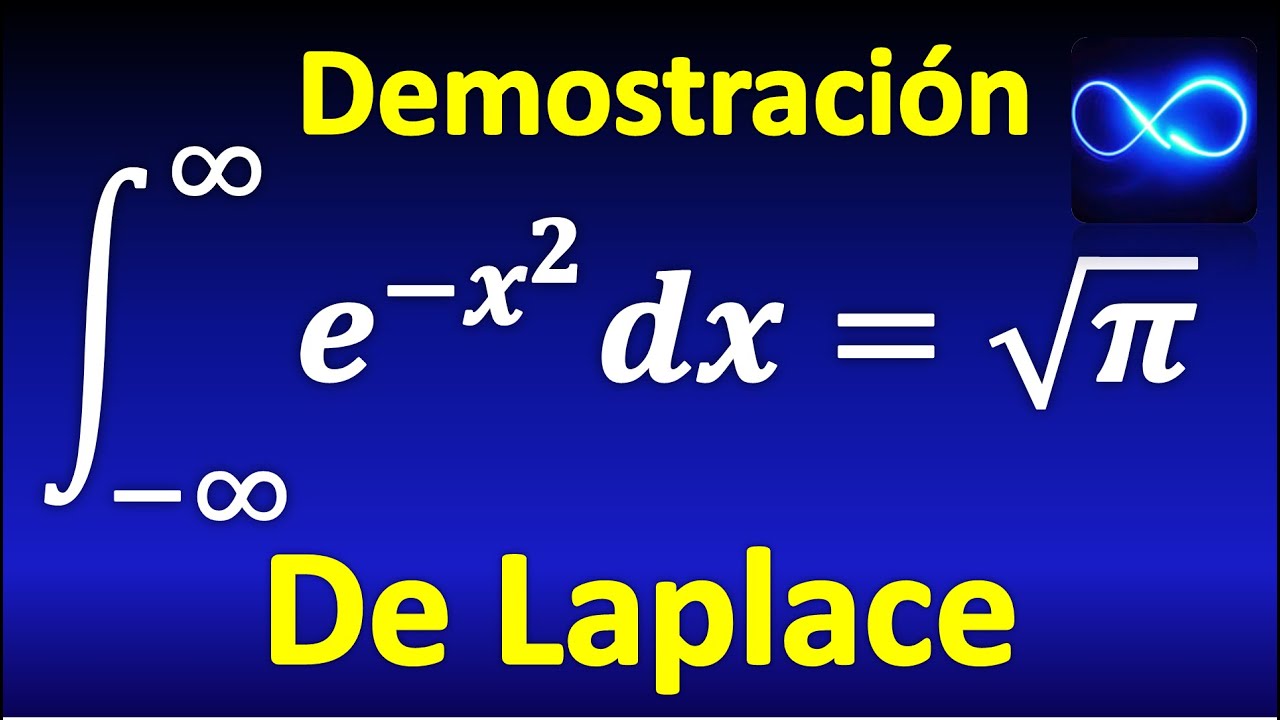 G1. Integral gaussiana: demostración de Laplace (Integral doble, impropia, cambio de variable)
