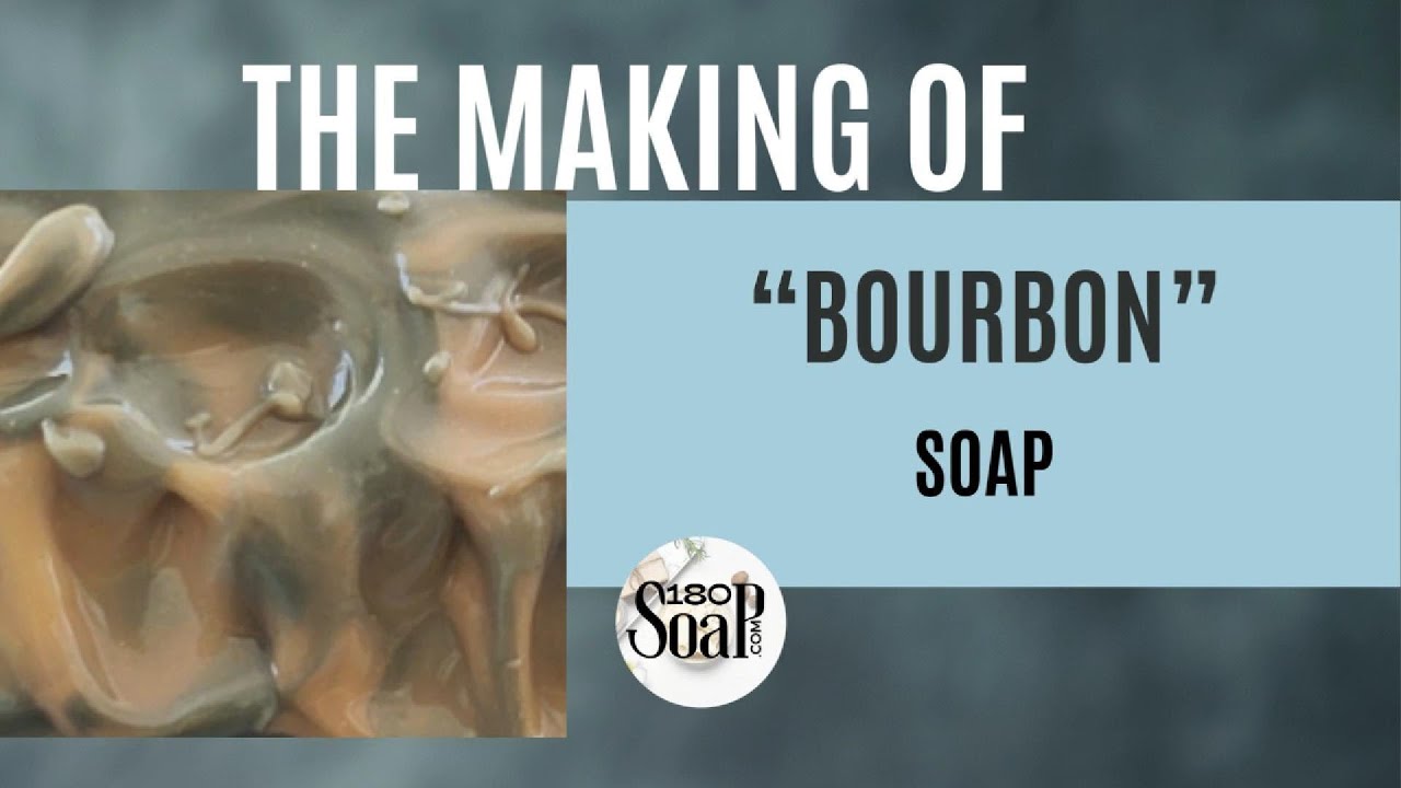 Making Bourbon Soap with Brewed Coffee, Goat's Milk, and Kaolin Clay. Full Video with Recipe