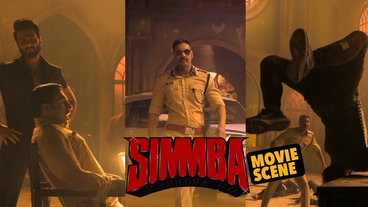 Ajay Devgn And Ranveer Singh Ka Solid Action | Simmba Movie Scene