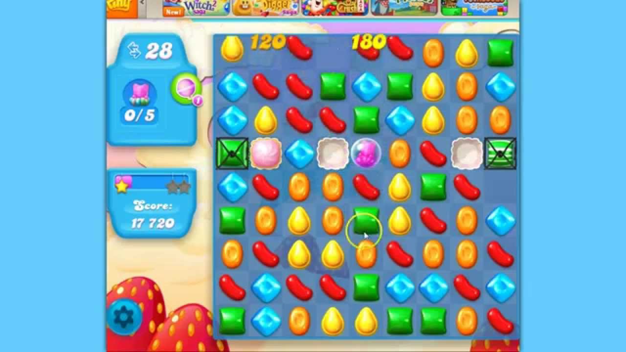 Candy Crush Soda Saga level 34
