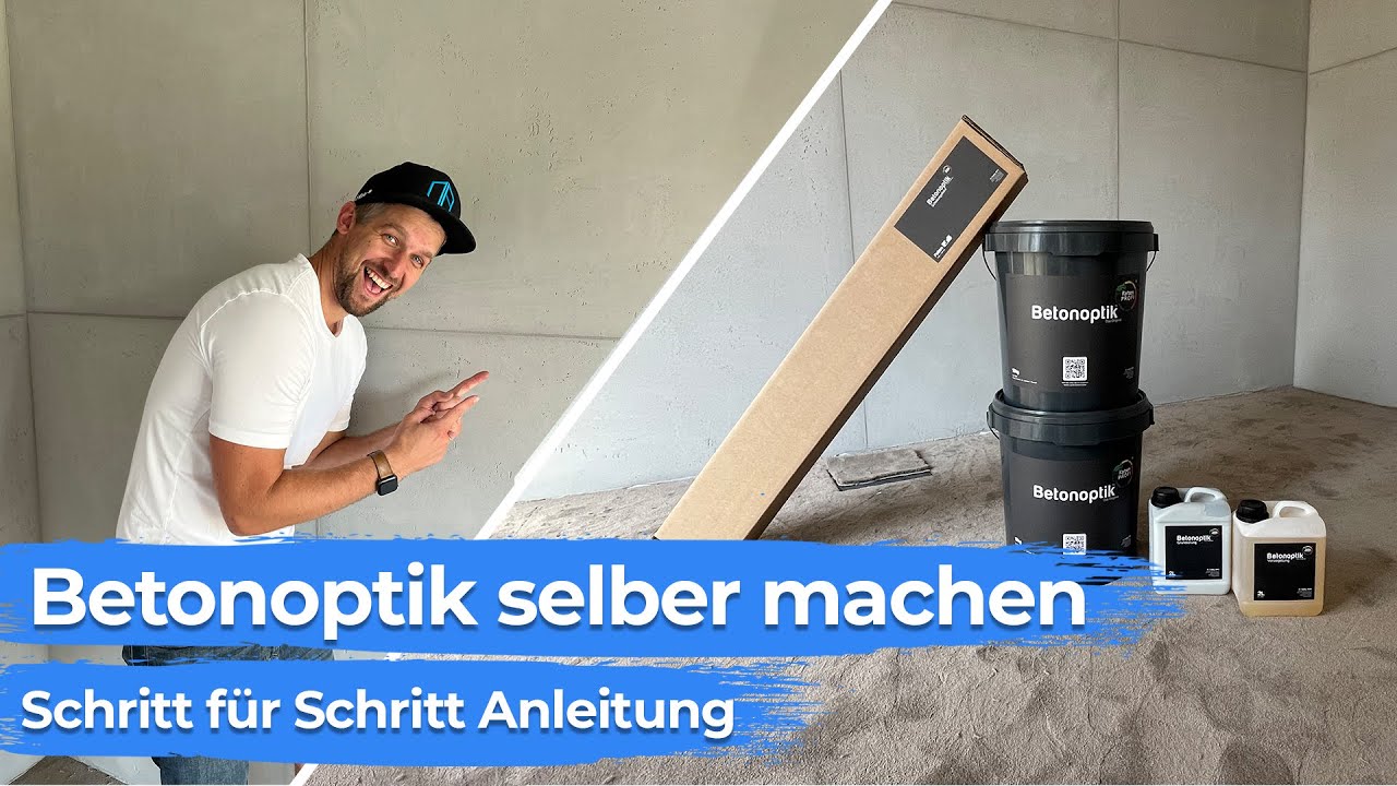 Betonoptik Wand selber machen: Einfache Anleitung für ein professionelles Ergebnis 2023