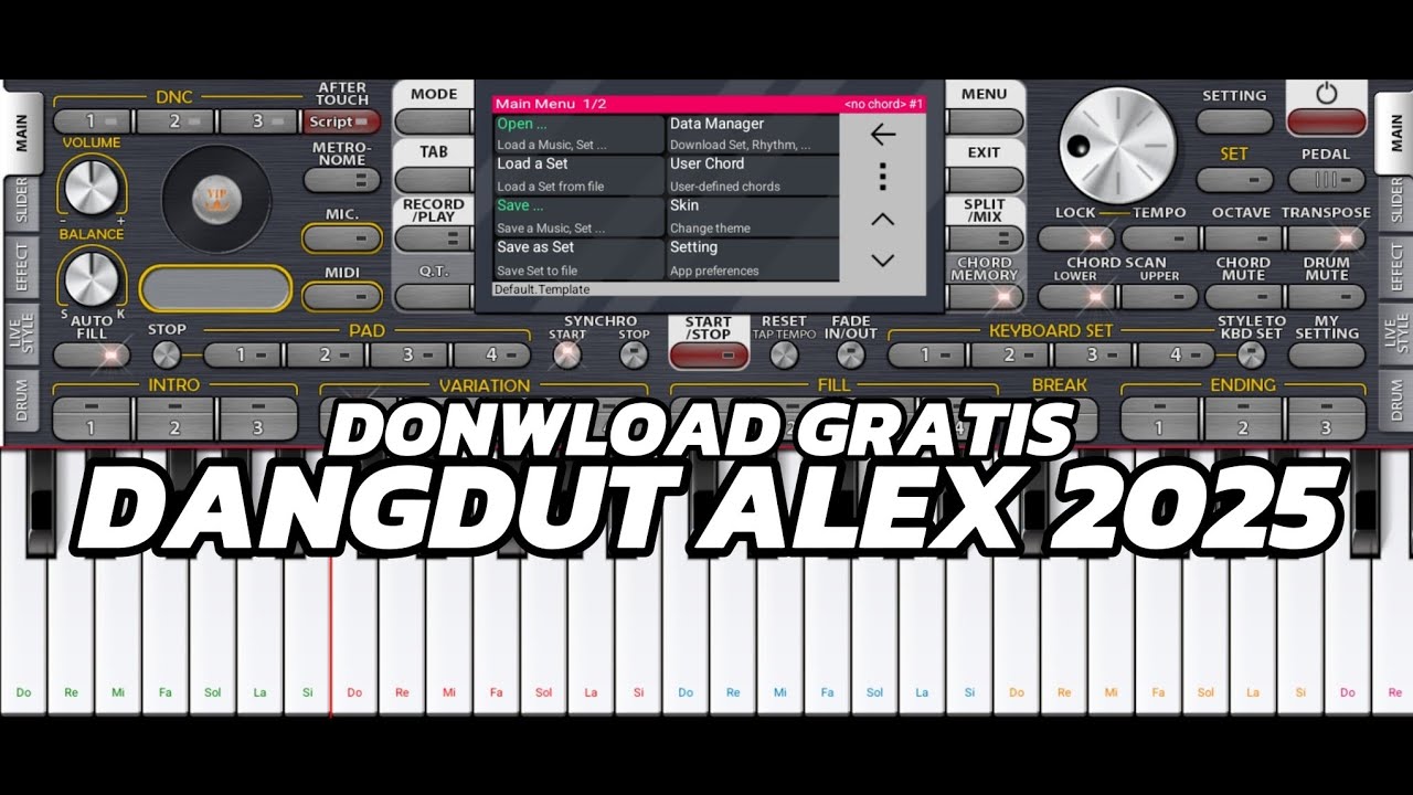 DONWLOAD SET ORG DANGDUT YAMAHA ALEX MANUAL GRATIS TINGAL PAKAI VERSI 2025