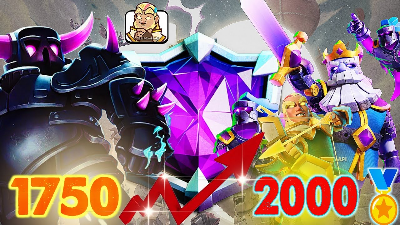 1750 ➜ 2000 MEDALS With THIS INSANE PEKKA Deck! 🔥🏆