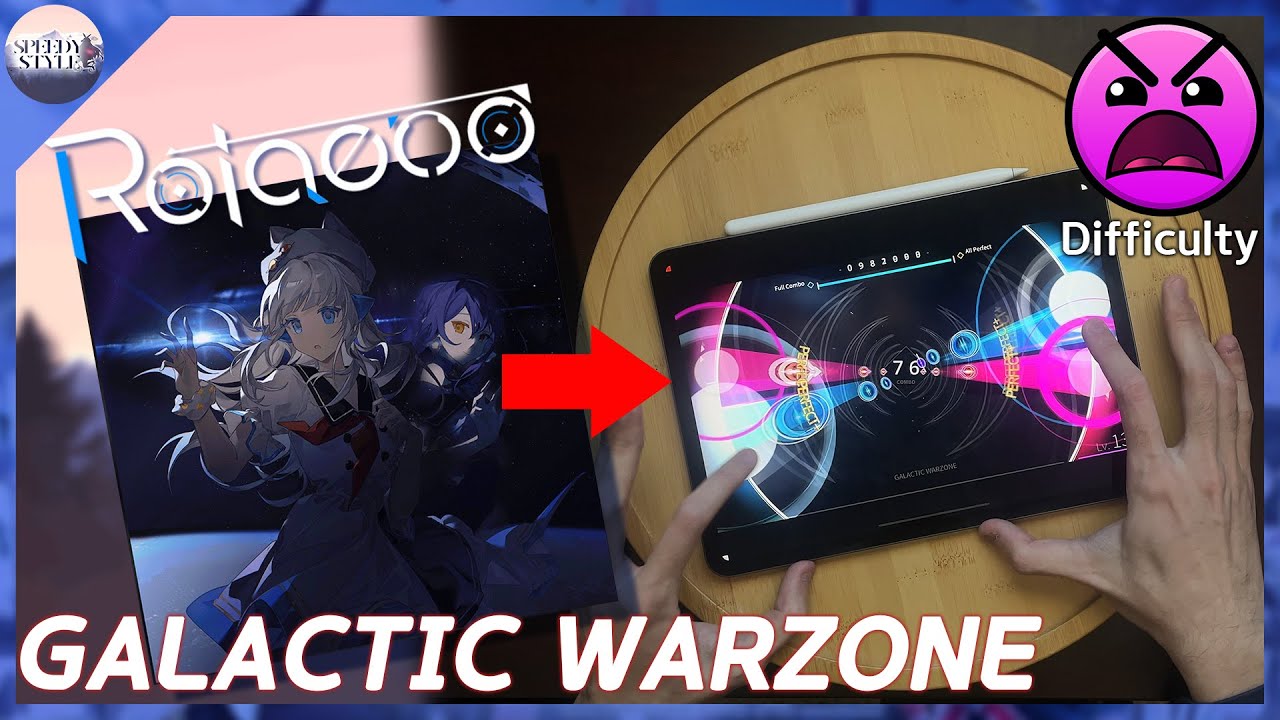 [Rotaeno] New Hardest Song with Turntable! - GALACTIC WARZONE [IV 13]