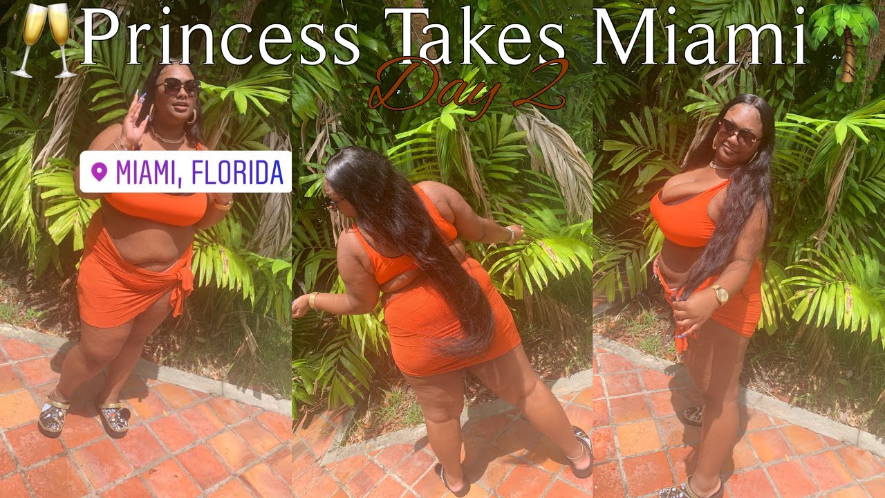 Miami Vlog 🌴| South Beach 🏝| Princess Takes Miami 🥳 (DAY 2)