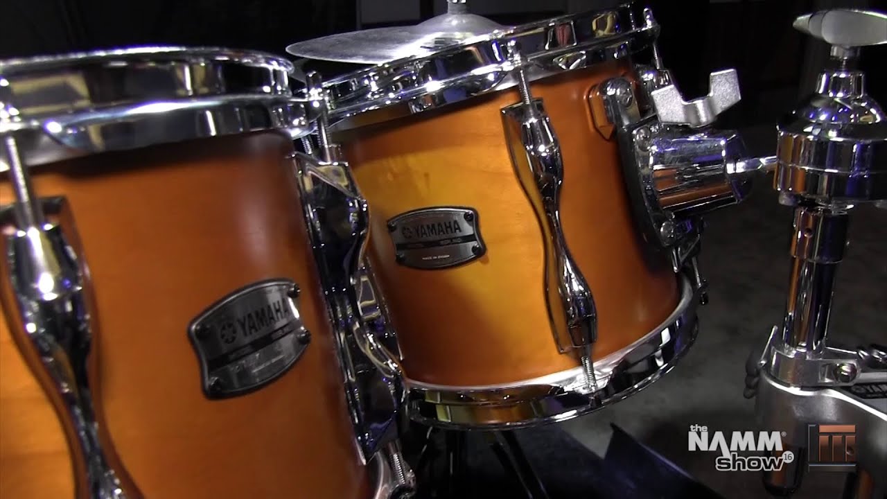 L&M @ NAMM 2016: Yamaha Recording Custom & Snare Drums
