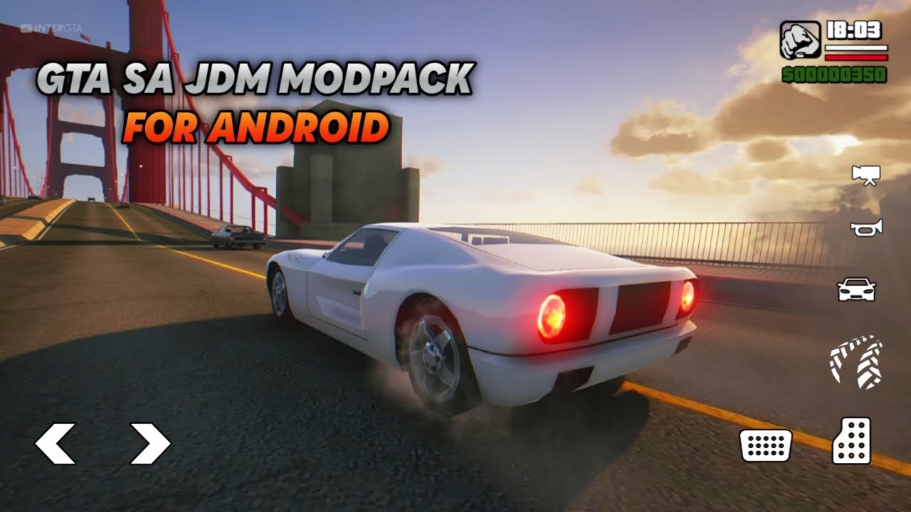 GTA SA JDM MODPACK ANDROID DETAILS REVIEW