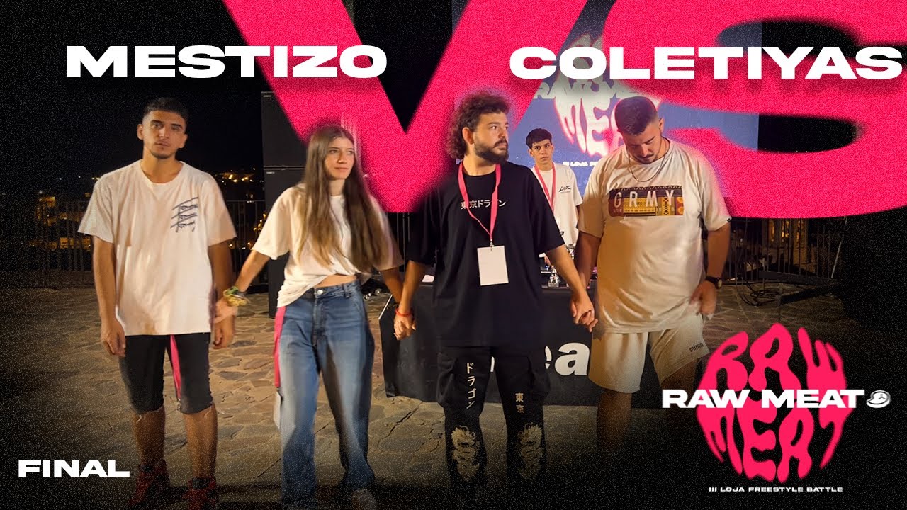 (BATALLÓN A MINUTOS⏰🔥) MESTIZO vs COLETIYAS [FINAL] | RAW MEAT NACIONAL  2024
