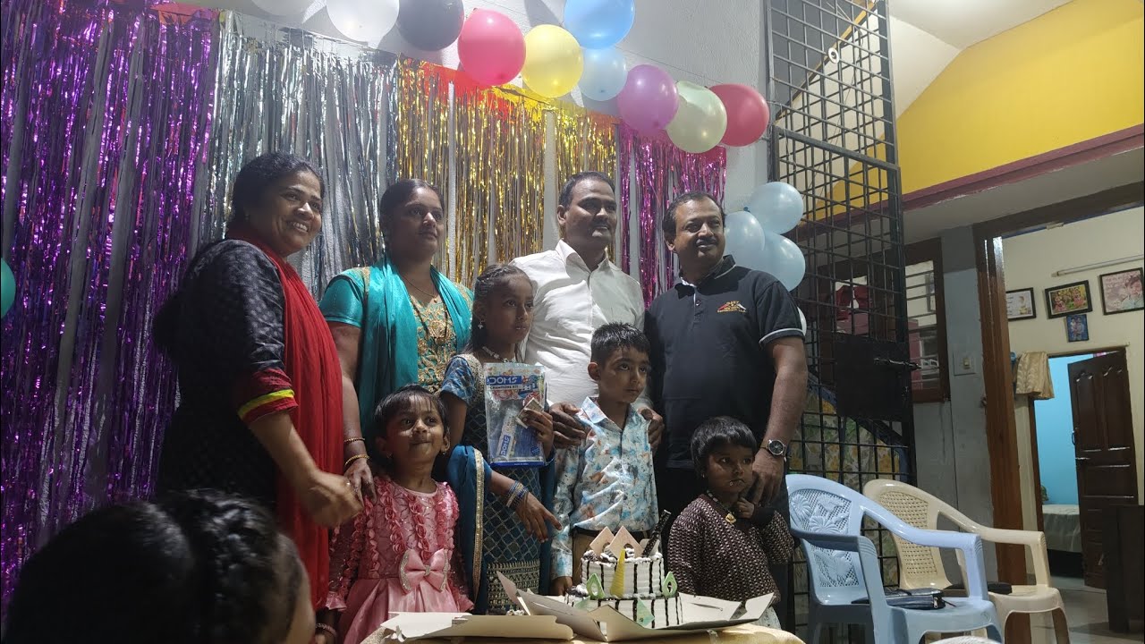 ನಮ್ಮ ಅಣ್ಣನ ಮಗಳ birthday guys 🍰🎂❤️