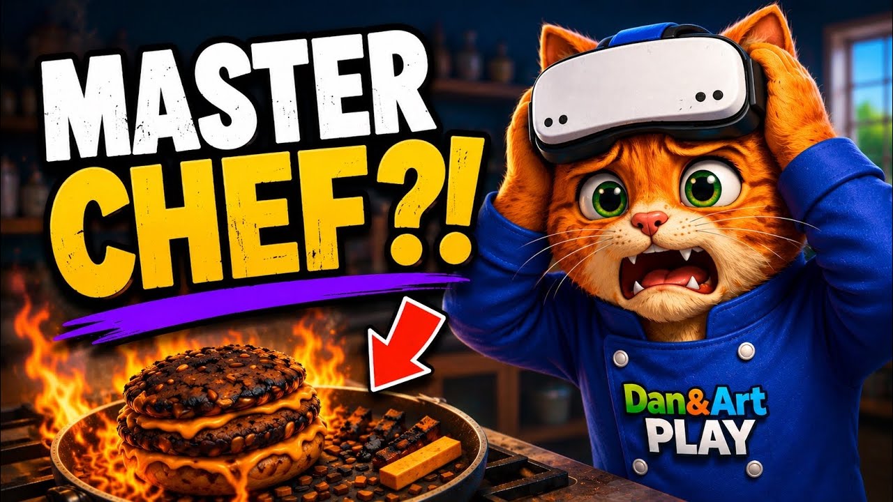 Art Thinks He’s A Master Chef… He’s Not! | I Am Cat VR