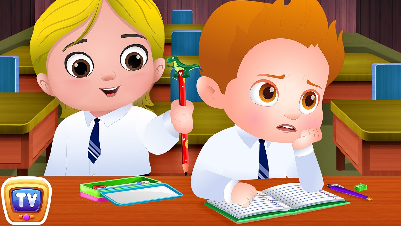 Cussly Misplaces His Pencil Sharpener! - More Fun Bedtime Stories For Kids From Chuchu TV