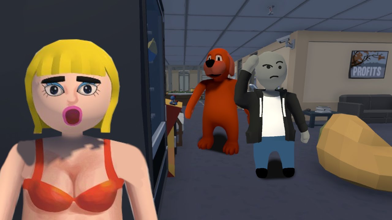 CHOWANKO W BIURZE | HUMAN: FALL FLAT HIDE & SEEK