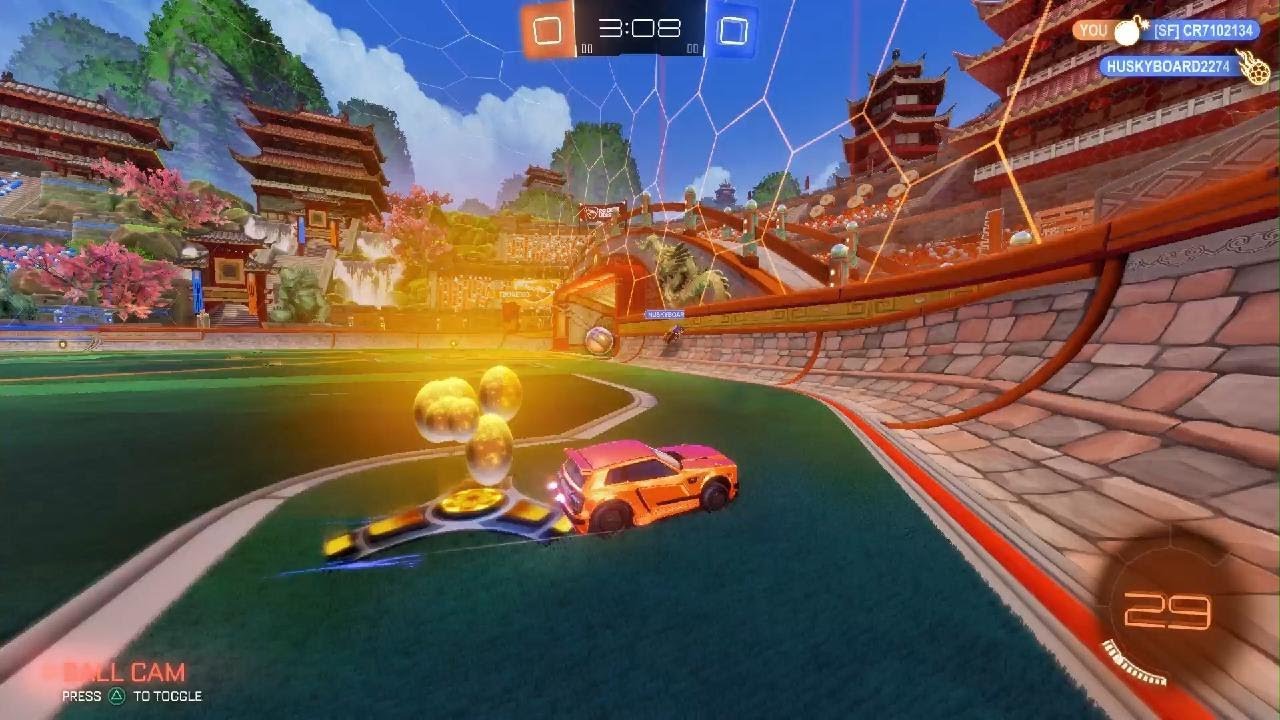 Finals of a Champ tourniment in Rocket league