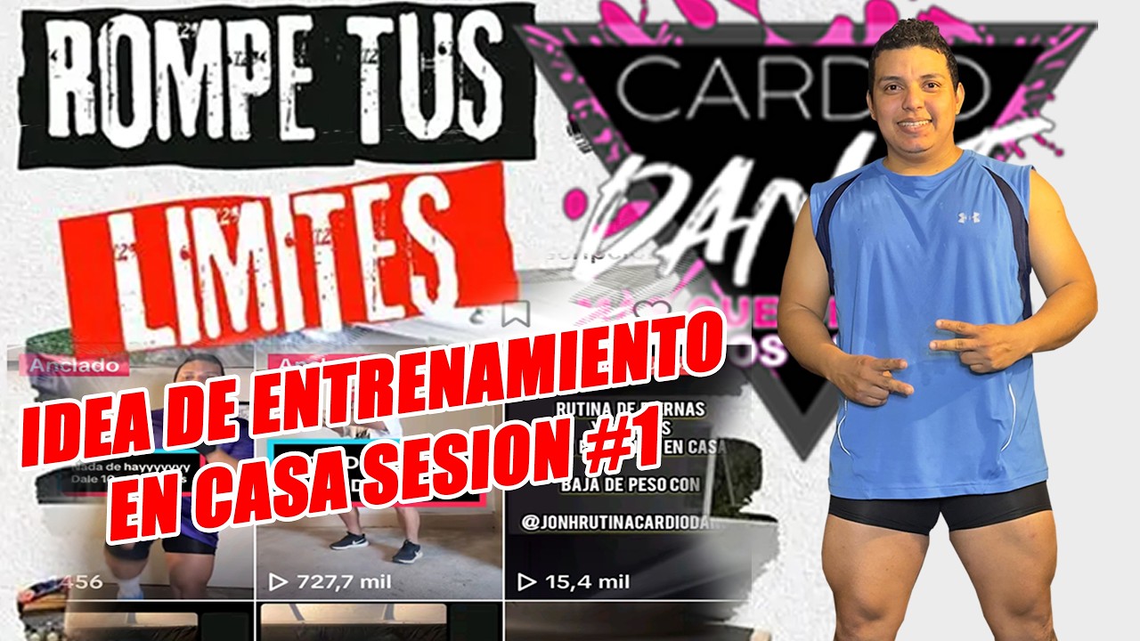 JONH RUTINA - CARDIO EN CASA SESION #1