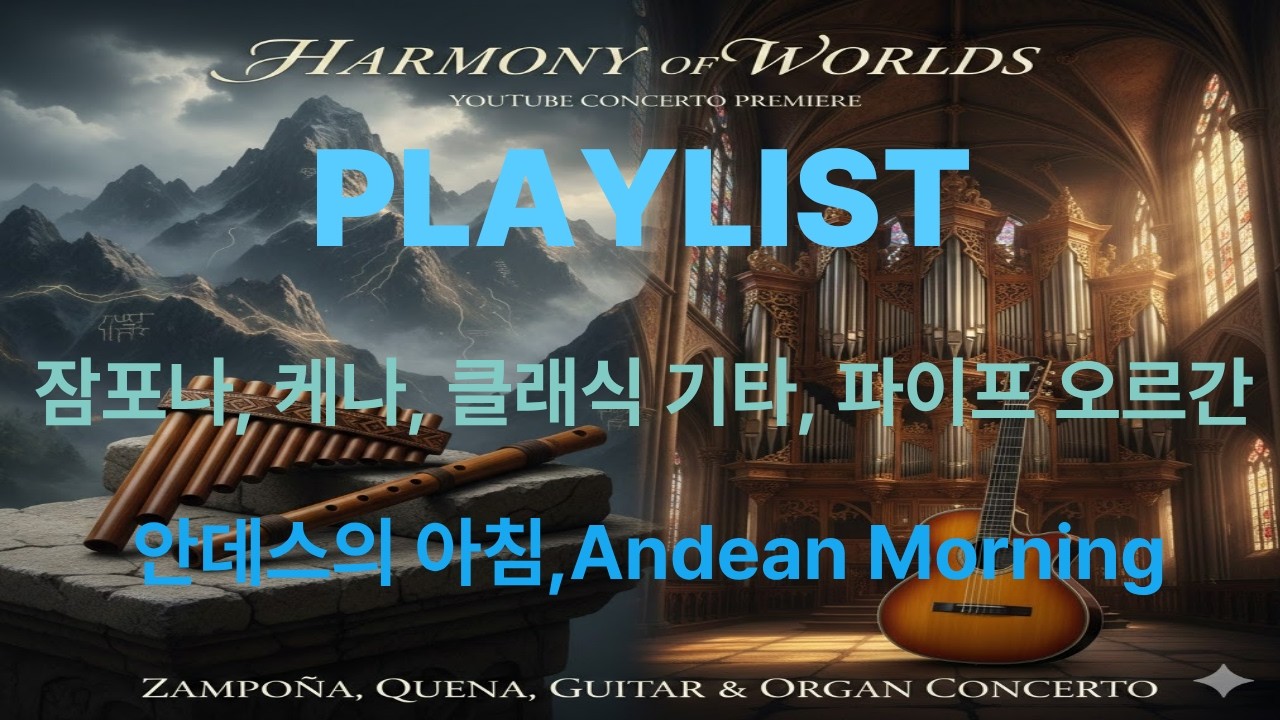 [Playlist] 경음악, 명상음악, Morning in the Andes | Serene Meditation & Relaxing Instrumental Music