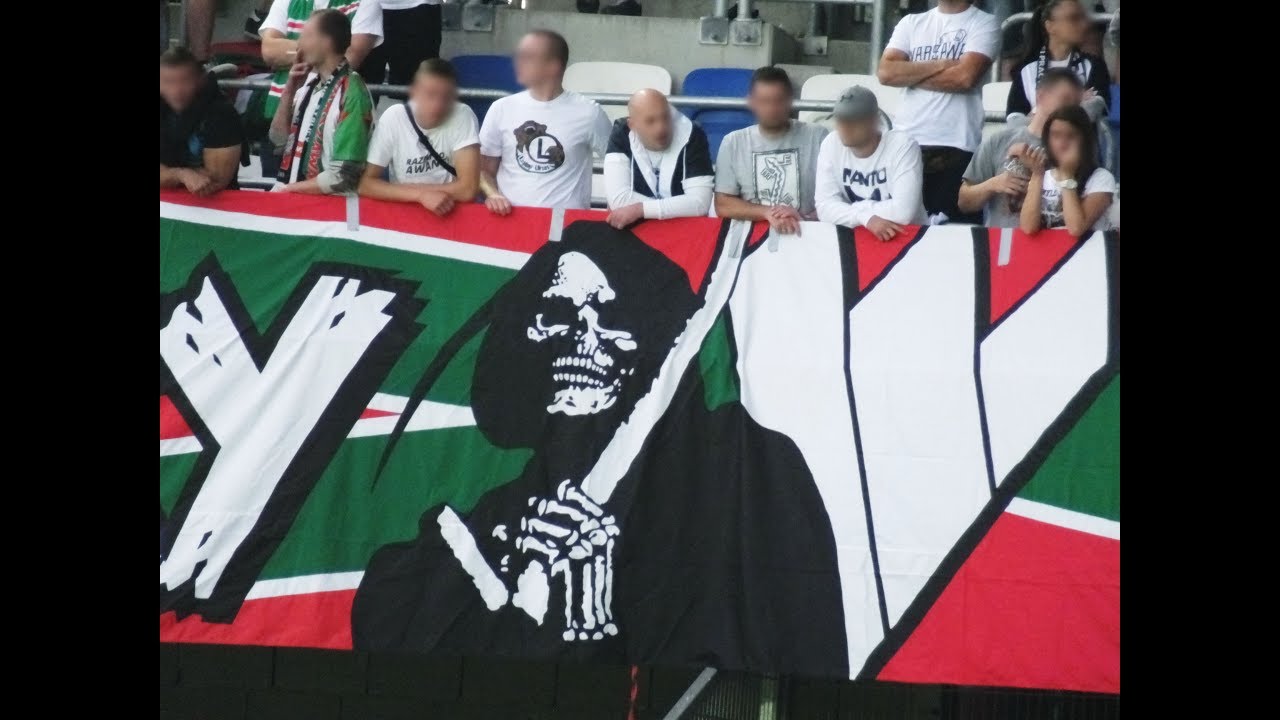17#080 - oprawa meczu Górnik Zabrze – Legia Warszawa (15.07.17)