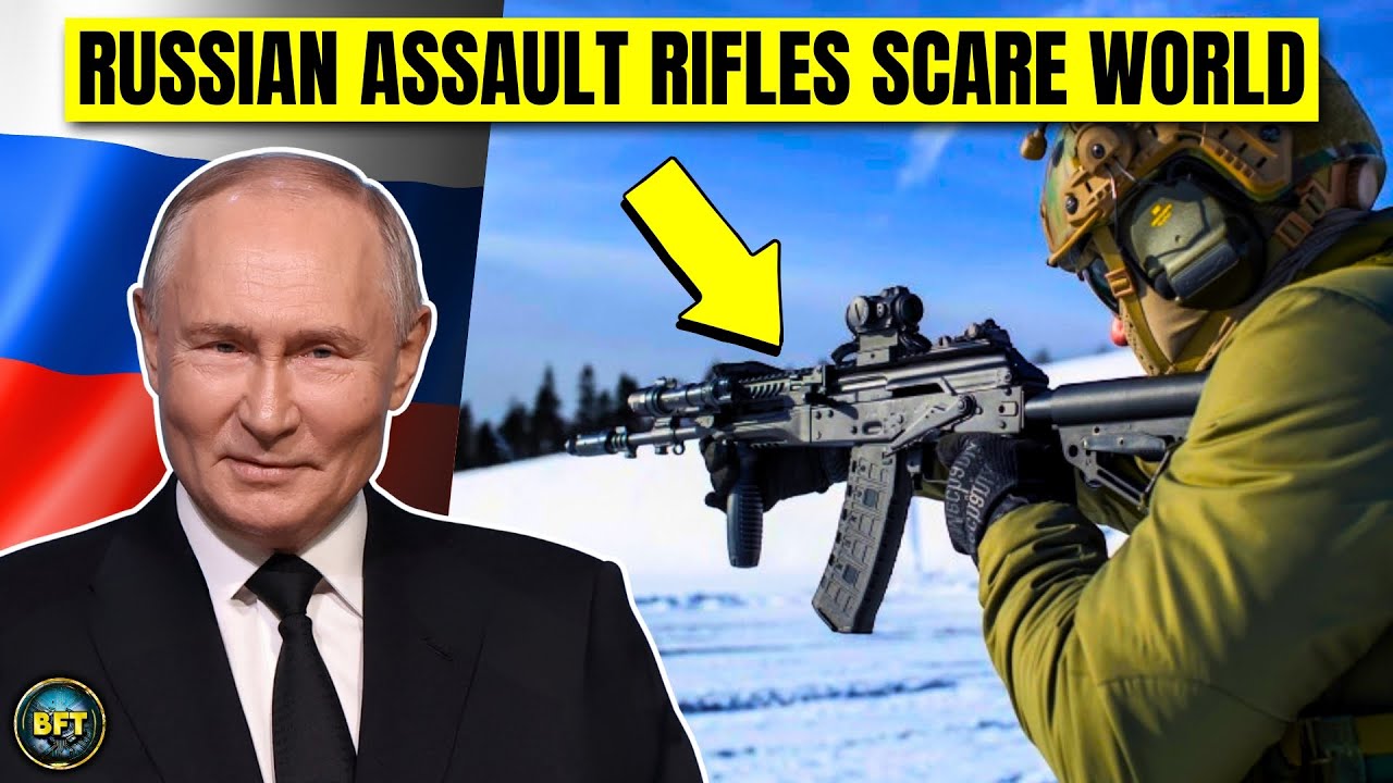 Россия - 10 самых мощных штурмовых винтовок в российской армии!