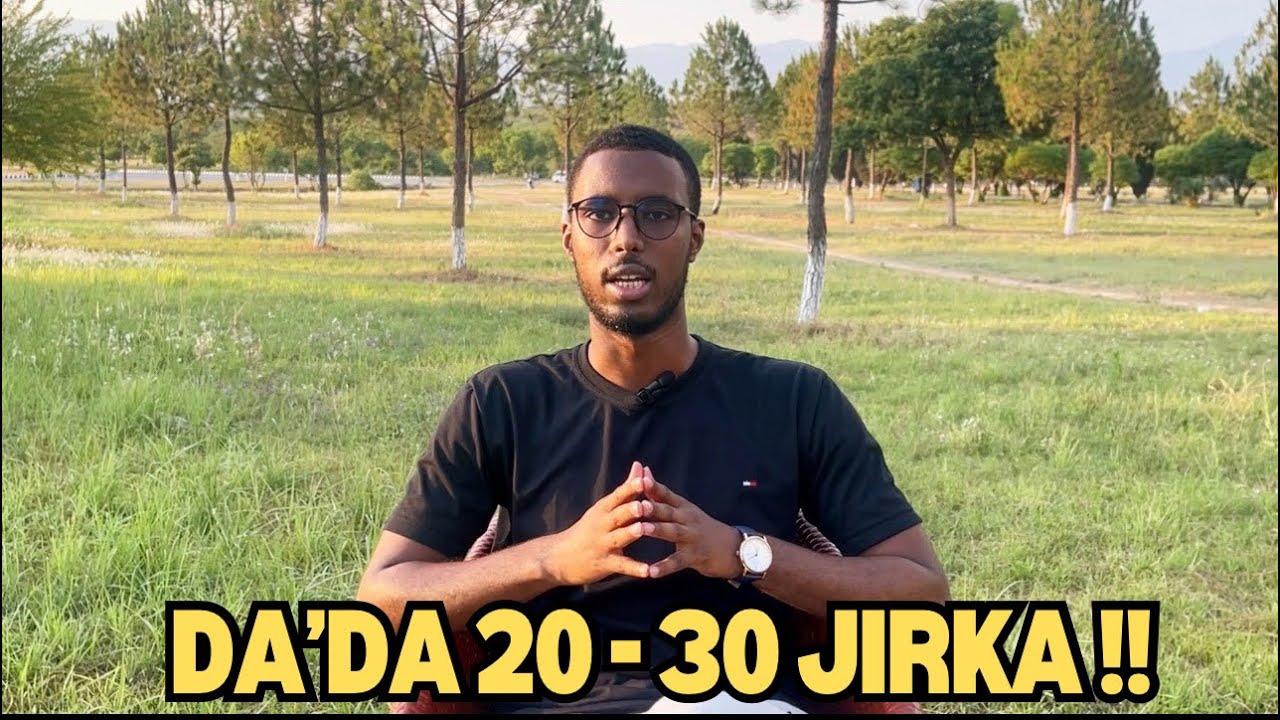 Da'da 30 jirka ka hor maxaa muhiim ah in aad qabsato?| If you are under 30 this is your video!