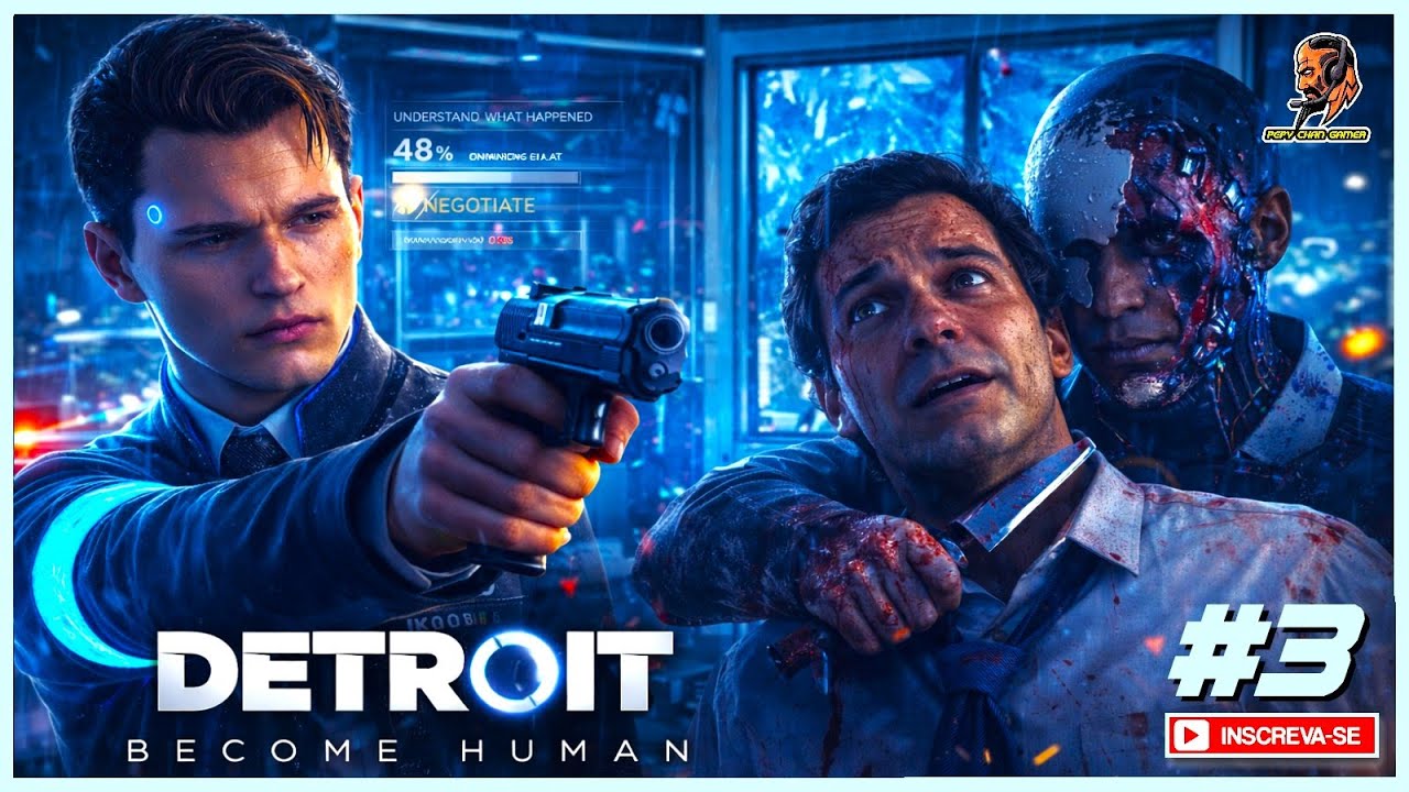Detroit: Become Human - O PREÇO DA LIBERDADE #3 #detroitbecomehuman #becomehuman #liveinterativa