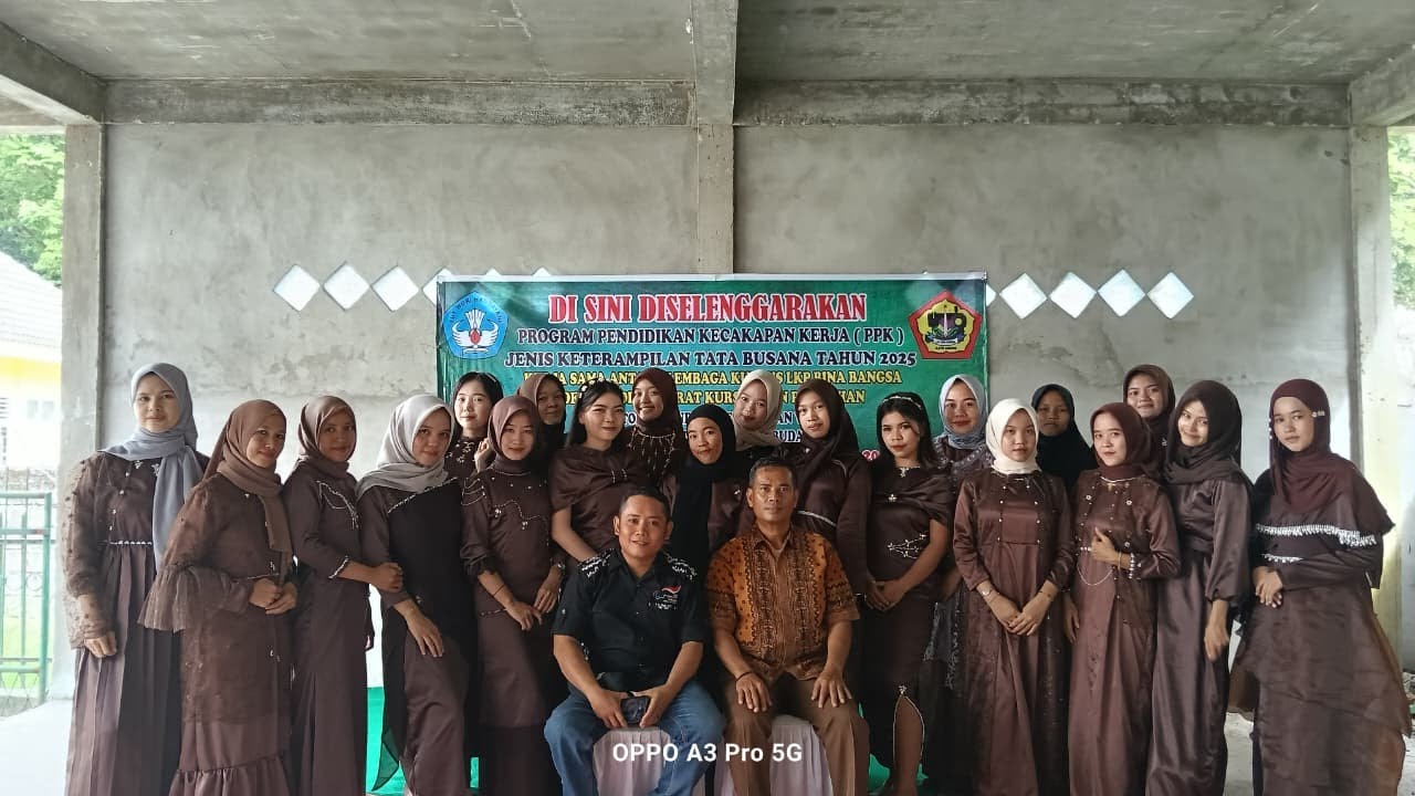 PKK TAHUN 2025 | LKP BINA BANGSA