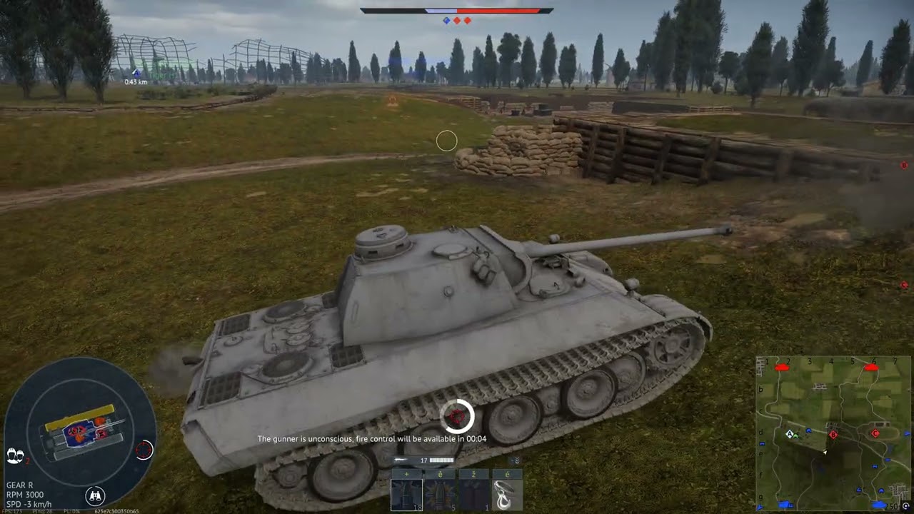 War Thunder Tank Battle (42) No Commentary