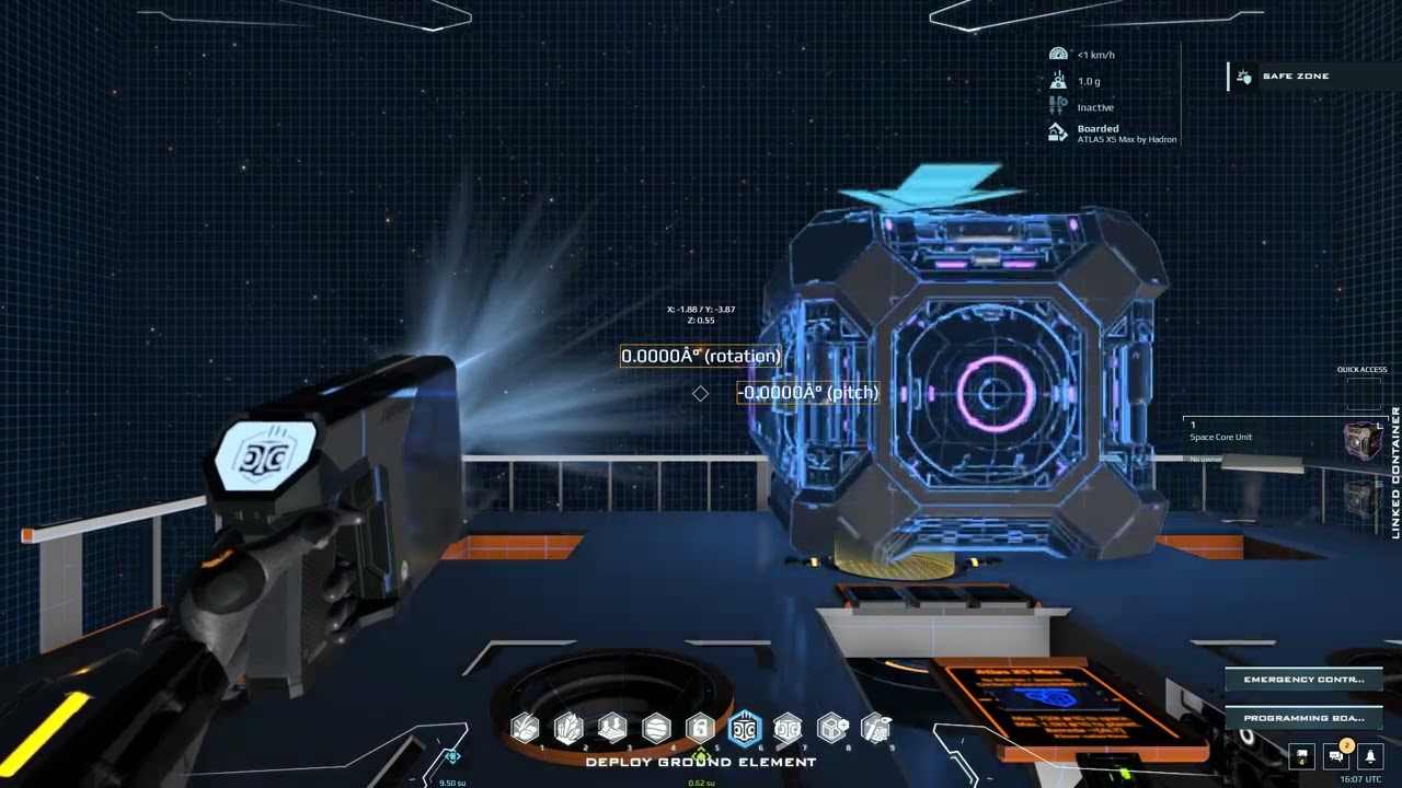 Dual Universe | Atlas XS Max by Hadron demo