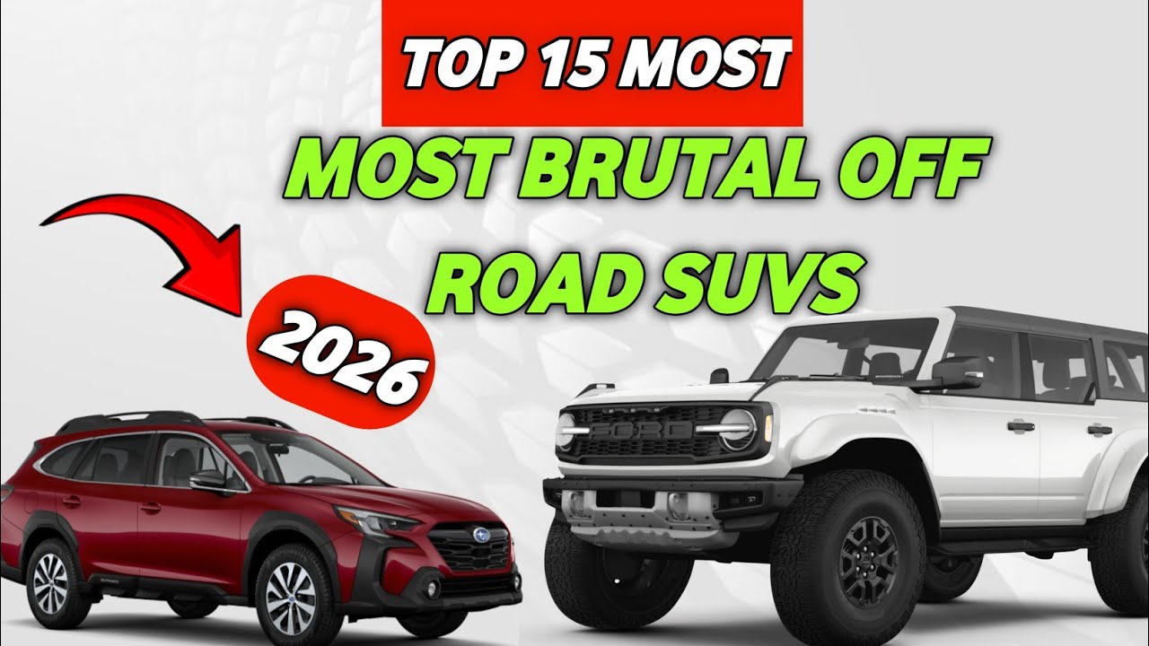 15 Most BRUTAL Off-Road SUVs of 2026 (You Won’t Believe #1 😳)
