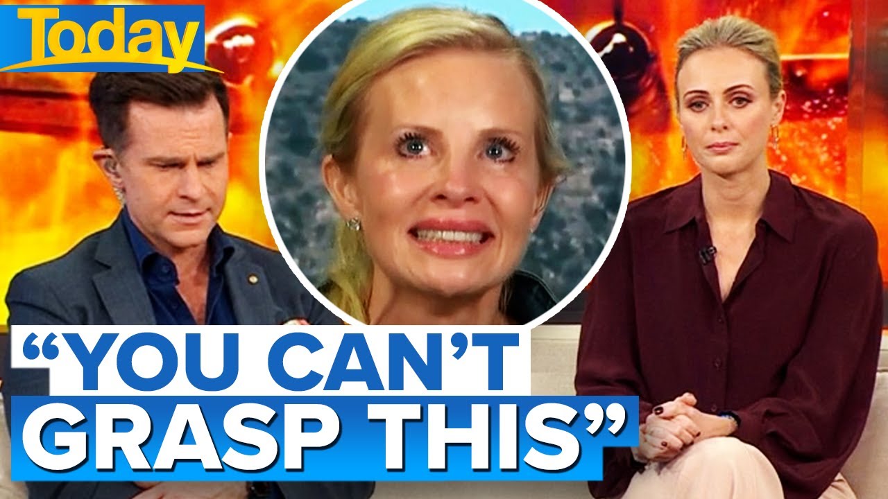 Monica Potter breaks down during interview in light of Texas school shooting | Today Show Australia