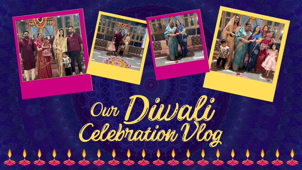Diwali celebration family vlog 