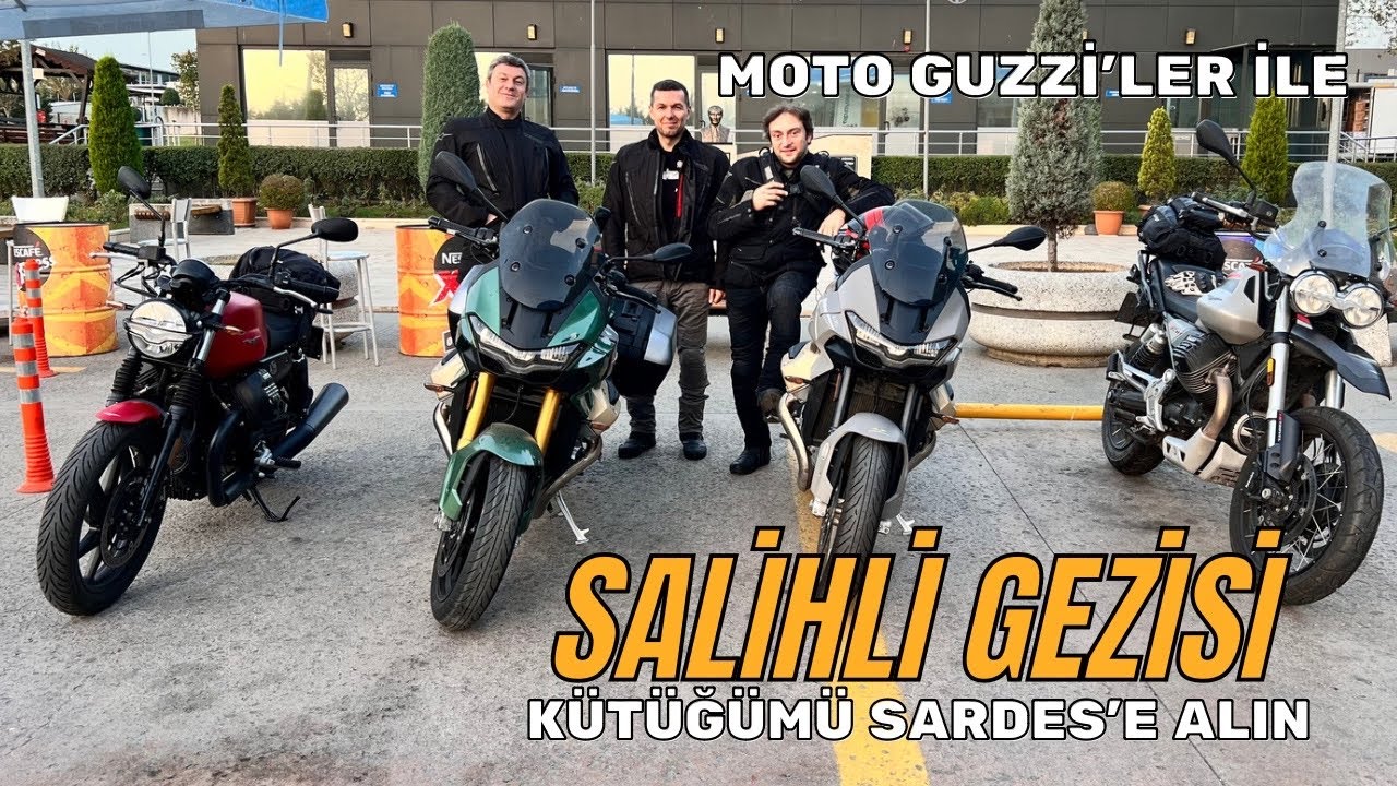 “Kütüğümü Salihli’ye alın!” Moto Guzzi’ler ile gezi, vlog