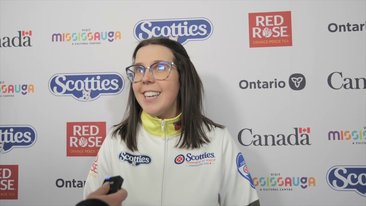 Media Scrum - Draw 5 - 2026 Scotties Tournament of Hearts