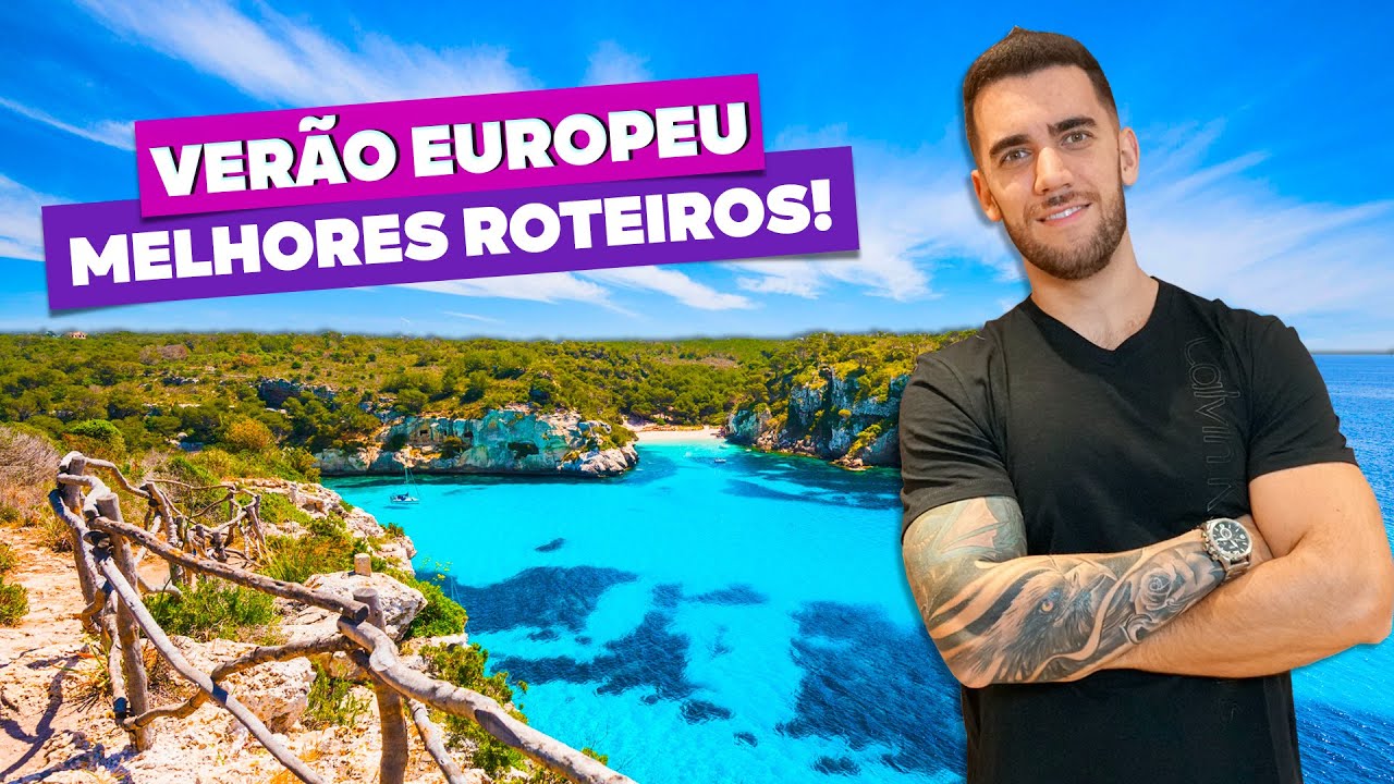 3 roteiros incríveis no VERÃO EUROPEU! Um é bem mais barato! Portugal? Grécia? Espanha? Croácia?