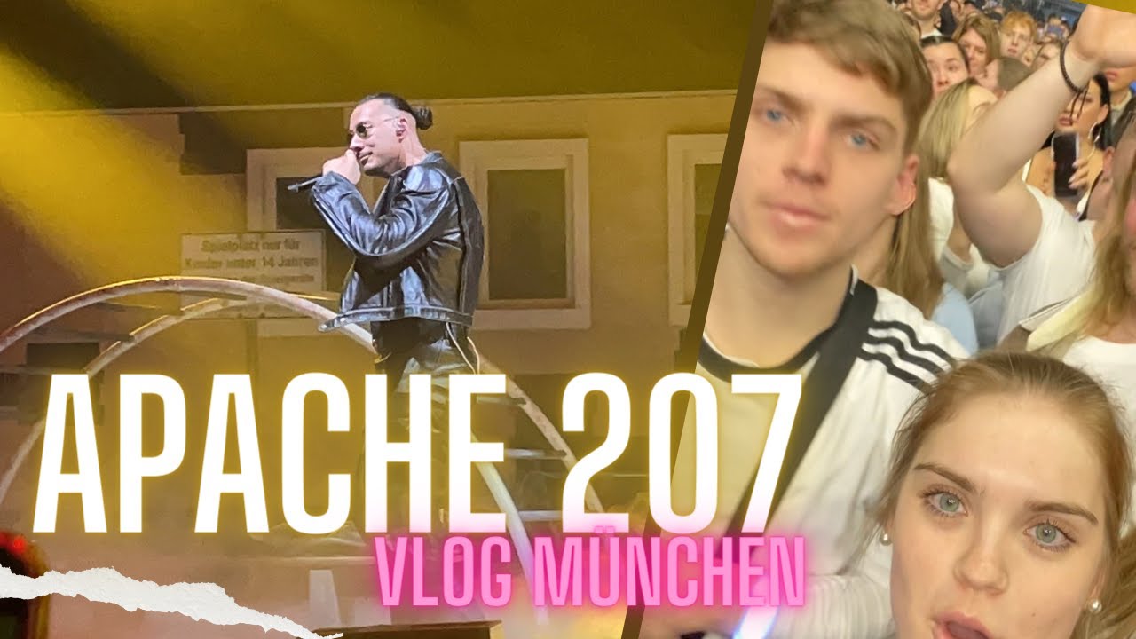 Apache 207 Konzert Vlog - Olympiahalle München 15.01.2023