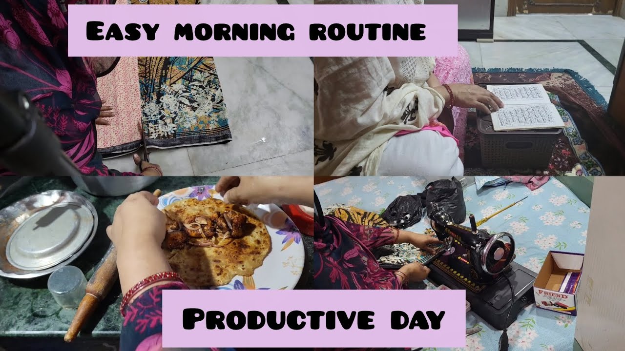Easy morning Routine for Busy Mom's | A Productive Day In My Life 