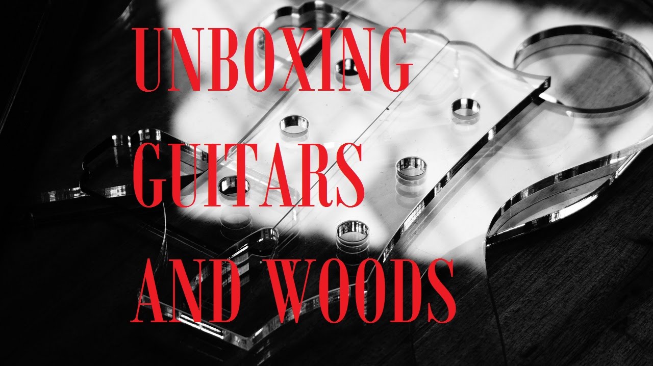 Unboxing Guitars & Woods Luthiers Templates