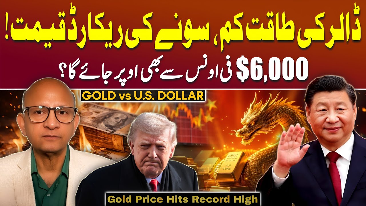Gold Hits Record High: Is US Dollar Losing Its Power? | Podcast with Saqlain Imam