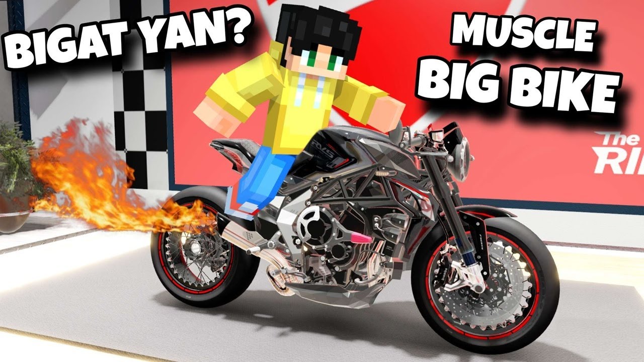 NAKUHA KONA ang MUSCLE BIG BIKE na PARANG ROBOT na MABIGAT sa ROBLOX
