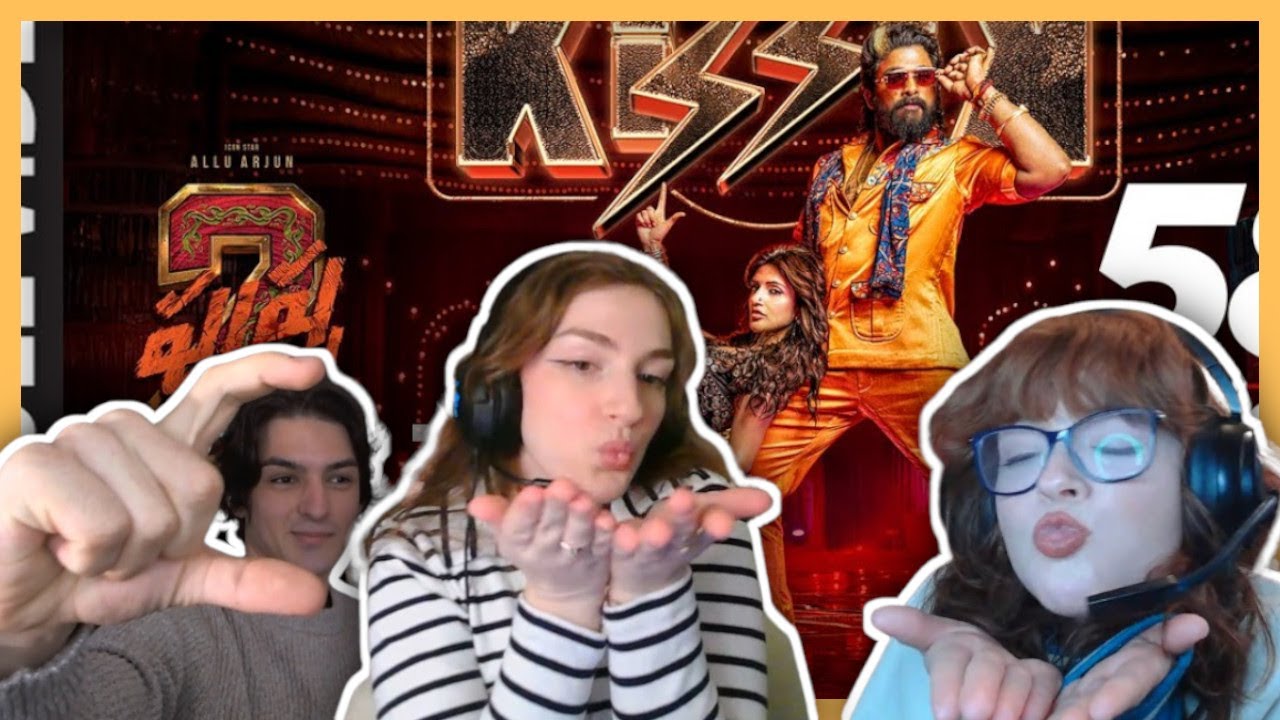 KISSIK Song | REACTION | Pushpa 2 The Rule | Allu Arjun | Sukumar | Sreeleela | DSP
