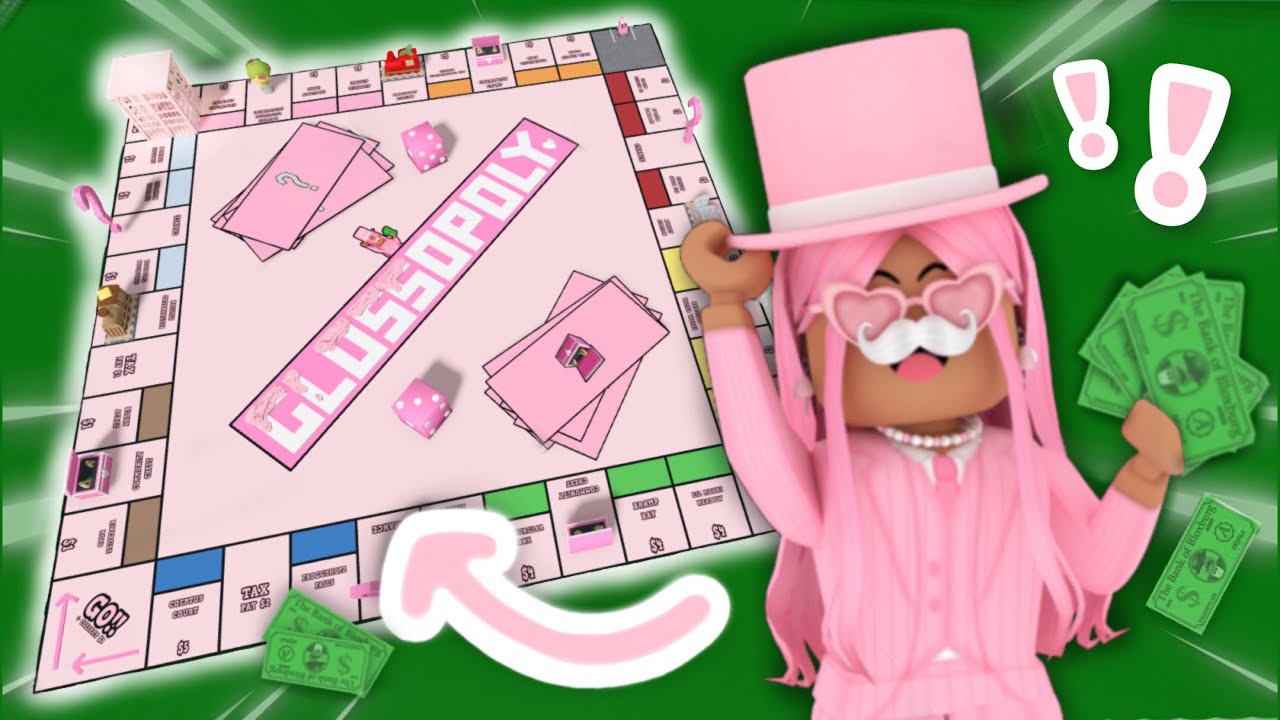 i built a GIANT MONOPOLY BOARD GAME in bloxburg
