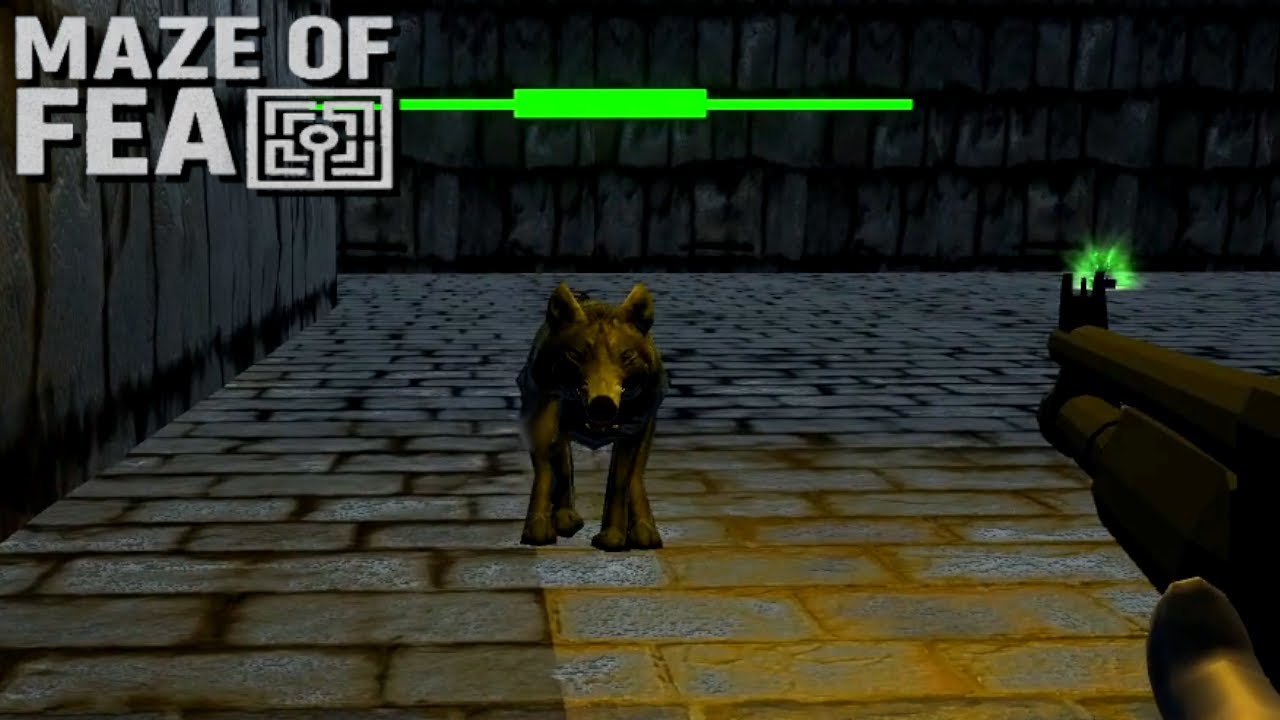 Maze of Fear (короткий геймплей)