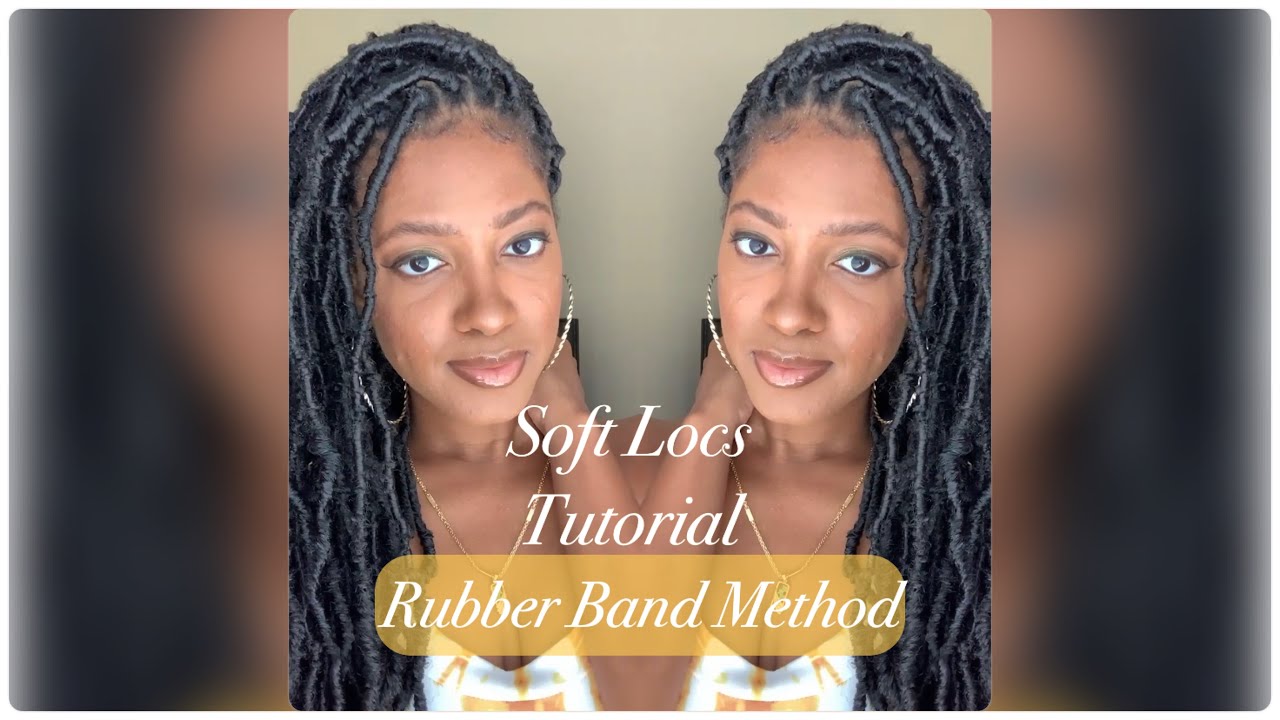 Soft Locs on Short Hair Using (The Rubber Band Method)